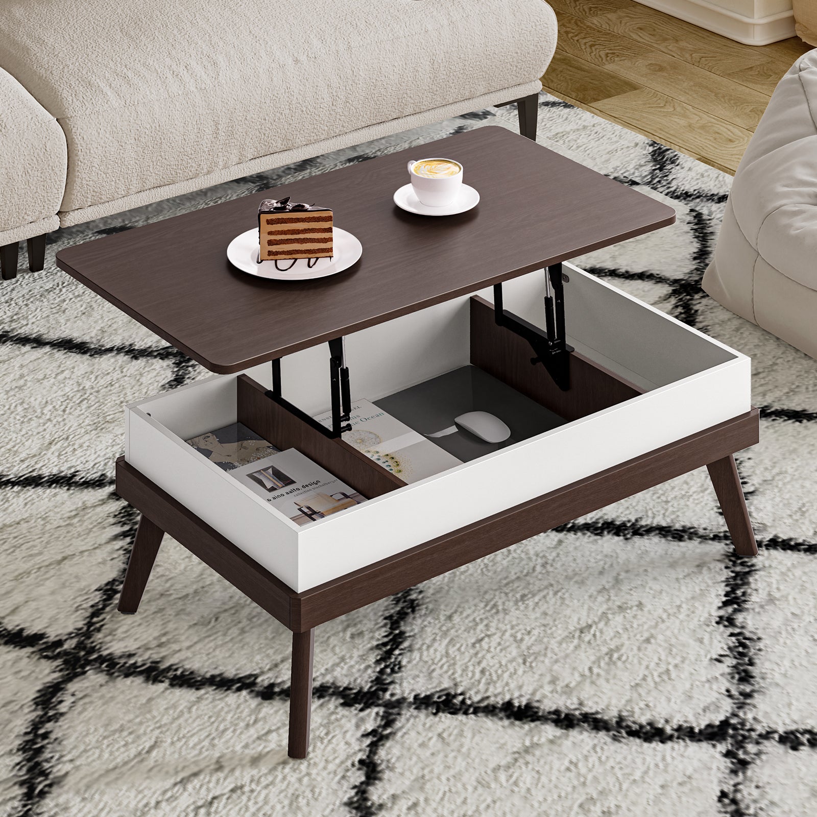 Bidiso Lift Top Table