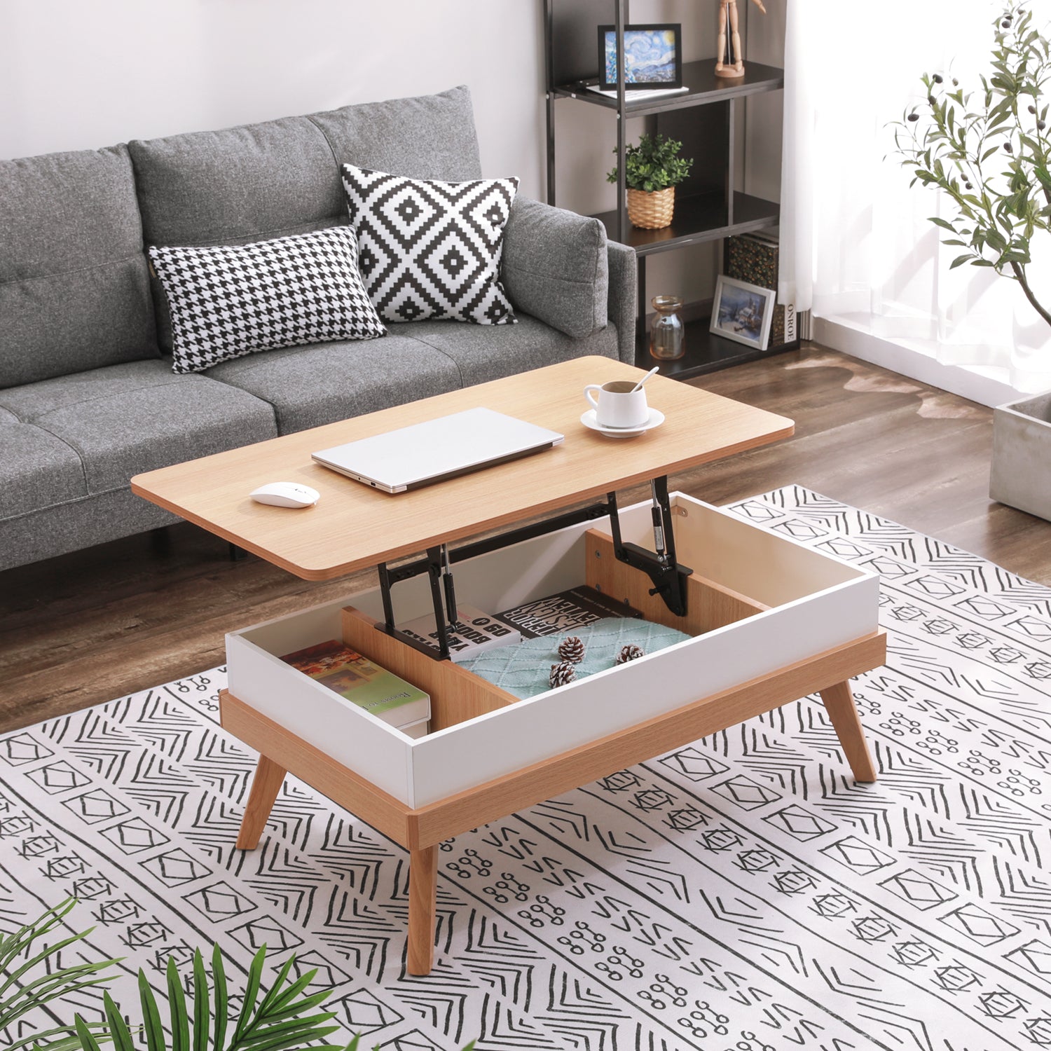 Bidiso Lift Top Table