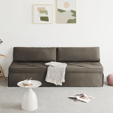 Evicka Curved Linen Guest Bed