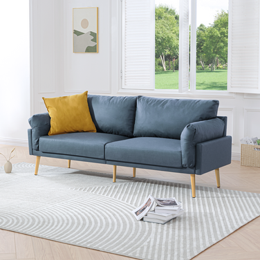 Flora Suede Fabric Sofa