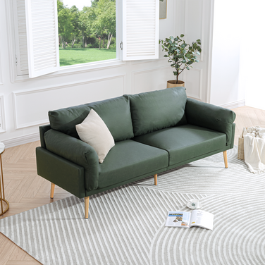 Flora Suede Fabric Sofa